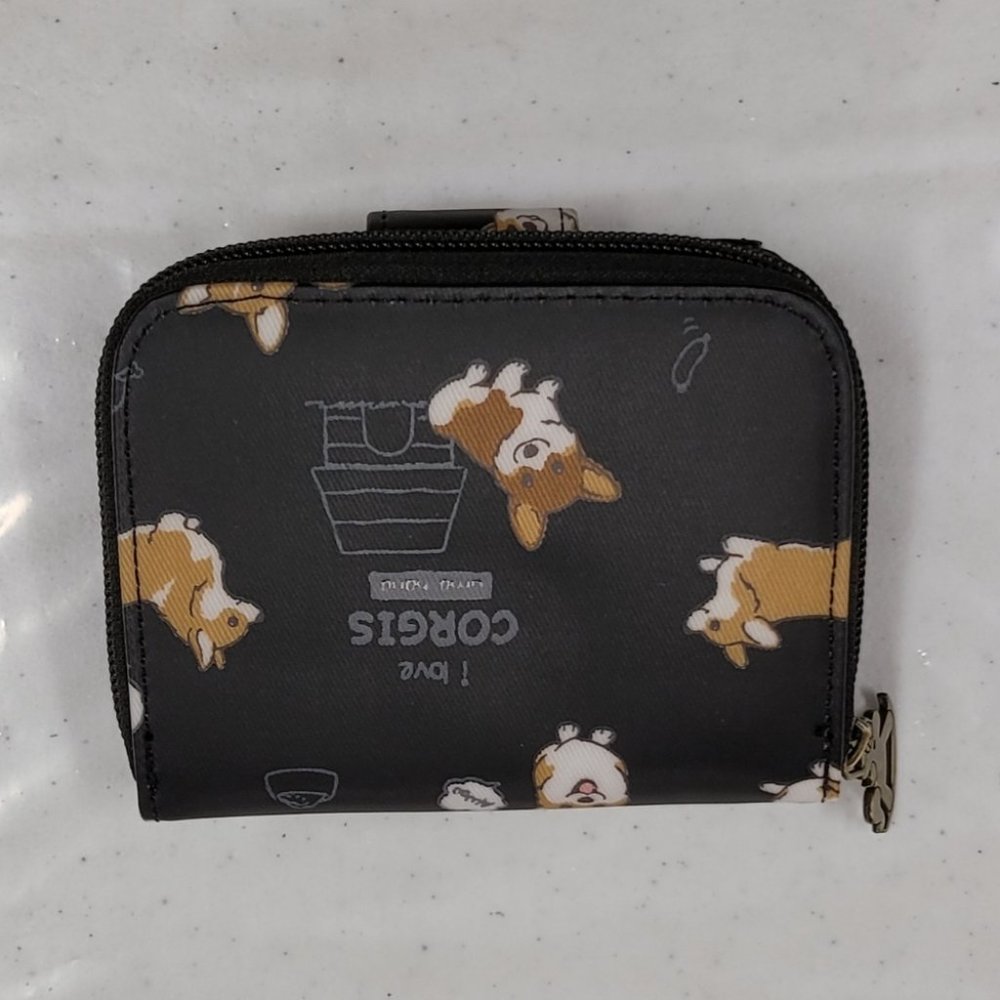 Waterproof Snap Fold Short Wallet Coin Purse - Picture 8 of 13